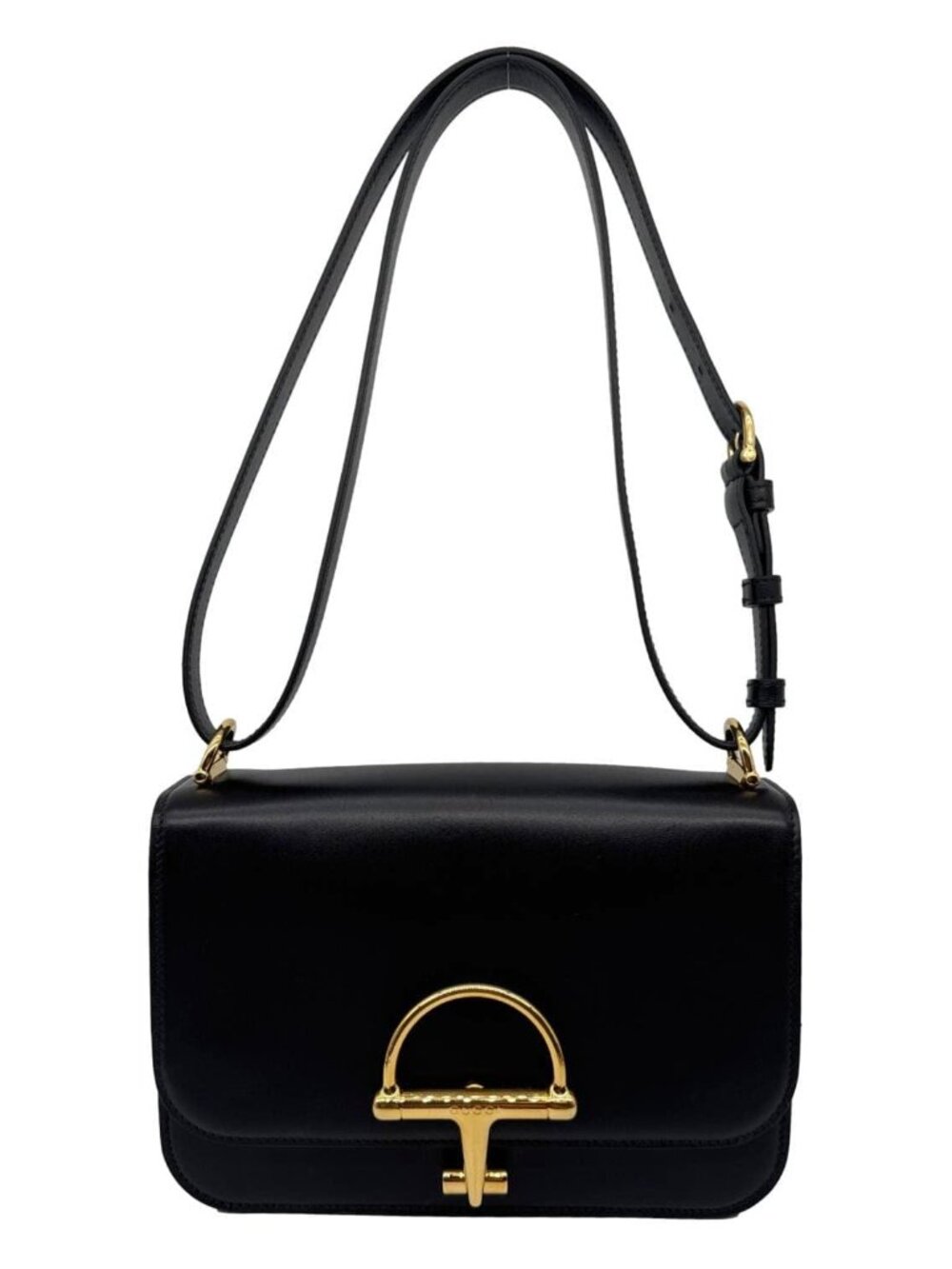 Gucci  Siena Leather Shoulder Bag Black 846705